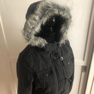 Fur Hood Coat